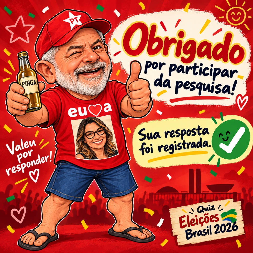 Obrigado por participar da pesquisa!